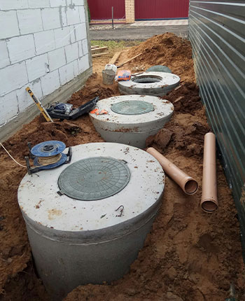 Септики из бетонных колец под ключ в Солнечногорском районе